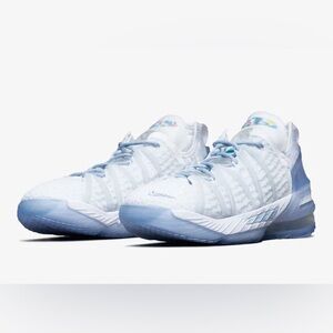 Nike LeBron 18 NRG , blue tint , no box